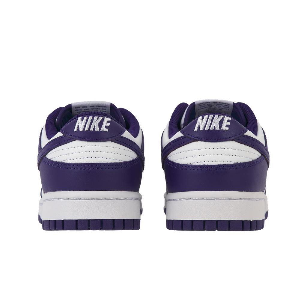 Nike Tênis Dunk Low Championship Roxo Masculino Branco Court-Roxo DD1391-104