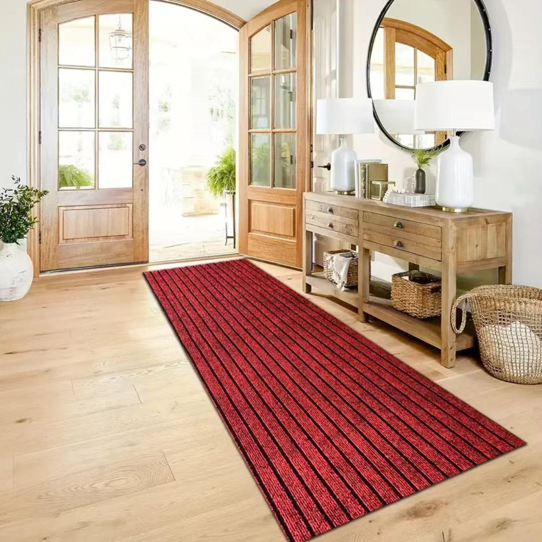 Antislip Gestreept Tapijt Makkelijk Schoon te Maken Voor Hallen Entrees Keukens En Wasruimtes 40x60cm