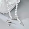 S925 Sterling Silver Pearl DIY Clasp Bracelet/Necklace for Women