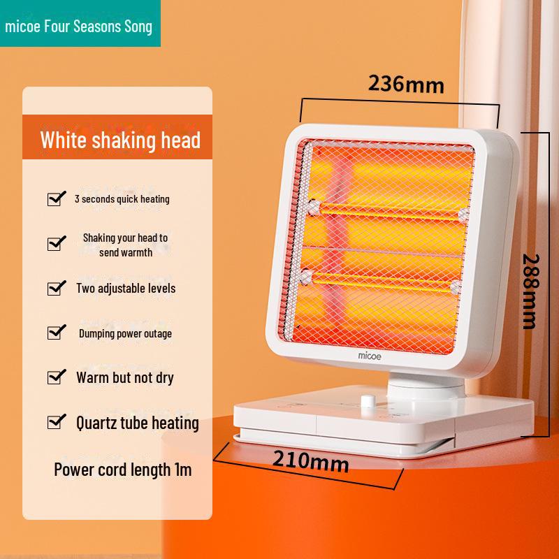 "Compact Energy-Efficient Fast-Heating Office & Home Heater"