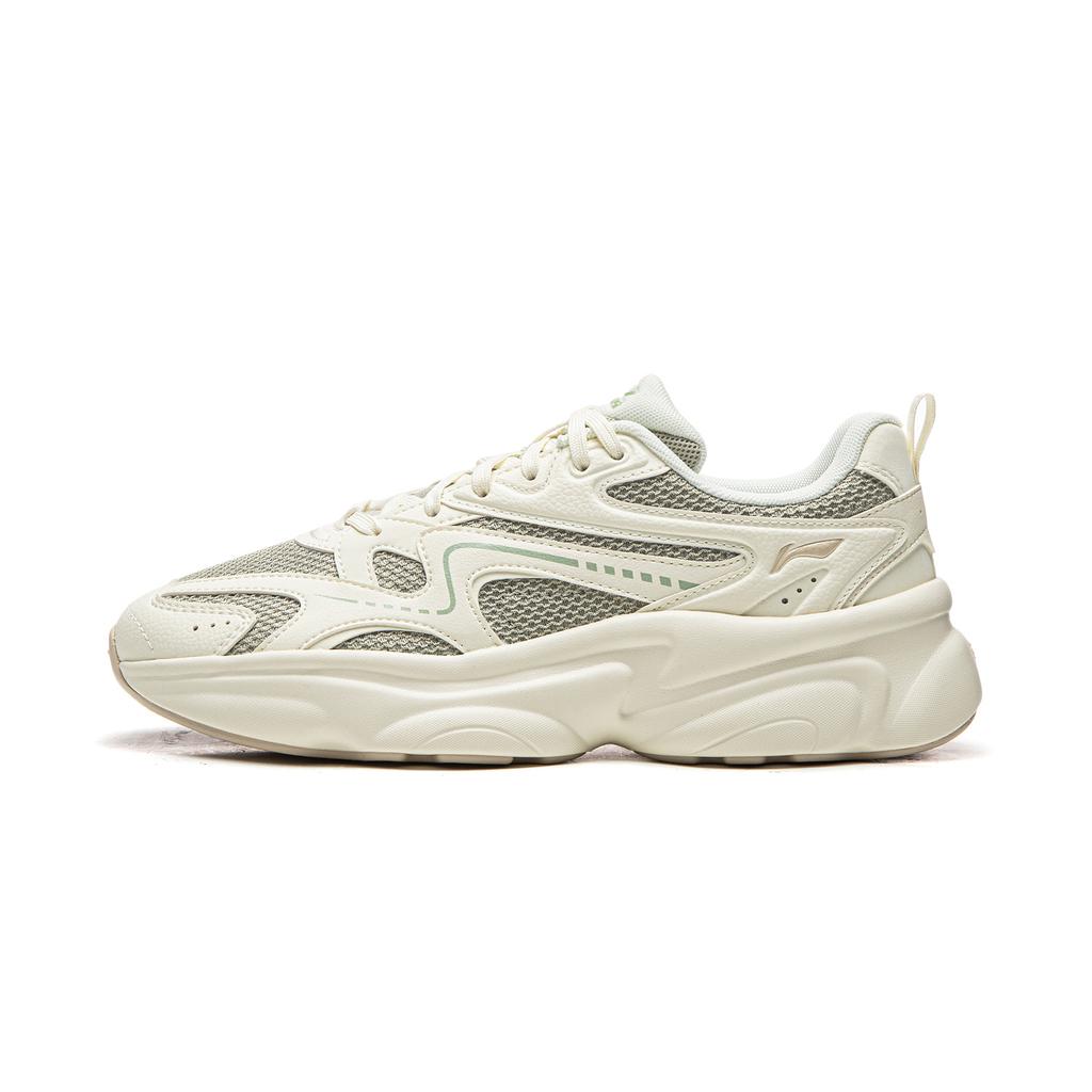 Li Ning Milk Coconut Cushioning Rebound Low top Casual Shoes Women's AGCW118-2