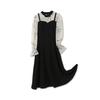 2024 Spring/Summer Counter Same Long Sleeve Fake Two Elegant Dresses