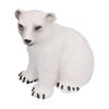Lifelike White Bear Model Educational Ocean Animal Figures Model White Bear Decoration6pcs