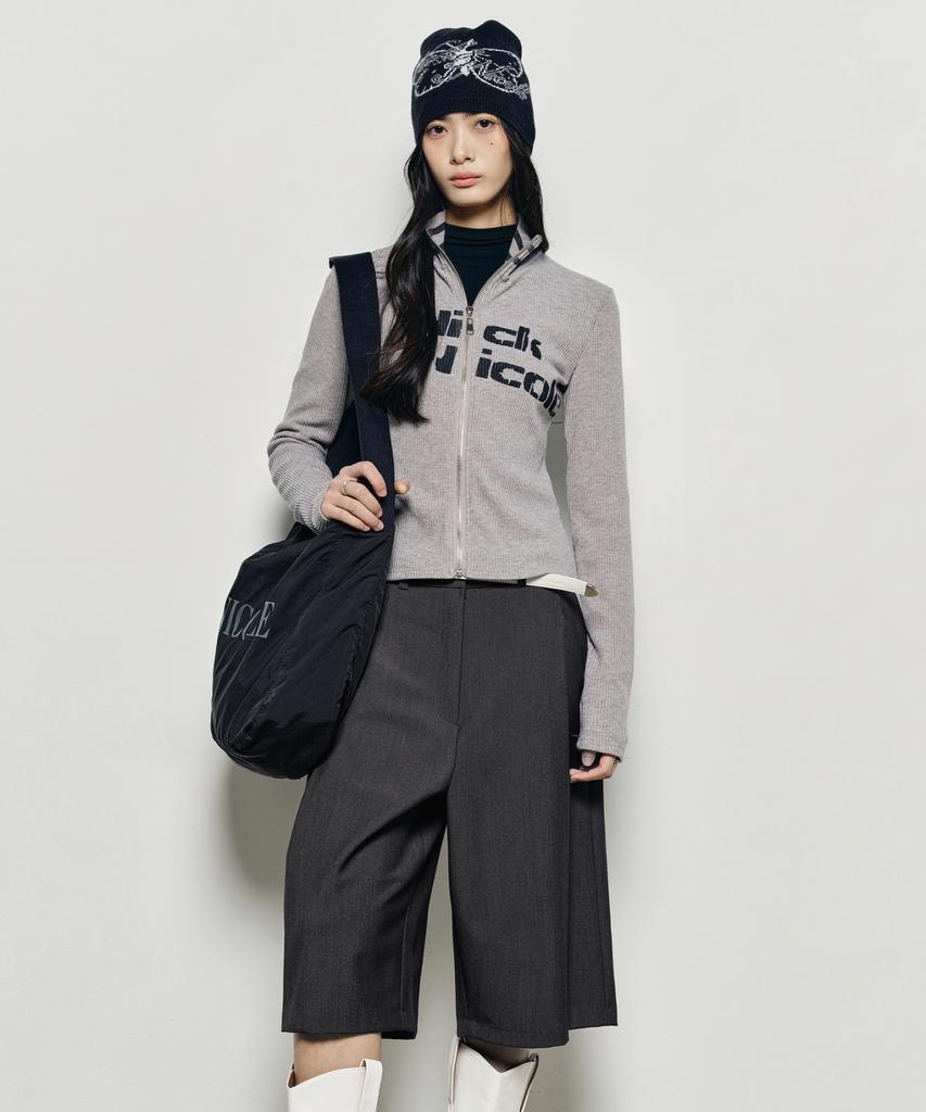 Nick&Nicole Nicole Nylon Big Square Bag_Black