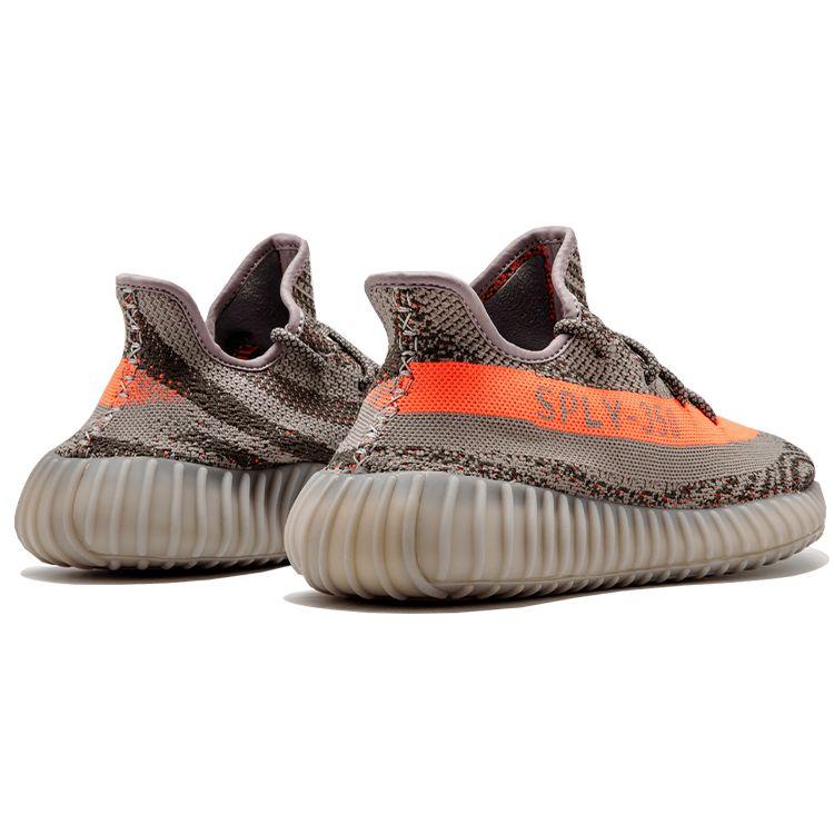 adidas Yeezy Boost 350 V2 Beluga Unisex Sneakers Grey Steel-Grey Solar-Red BB1826