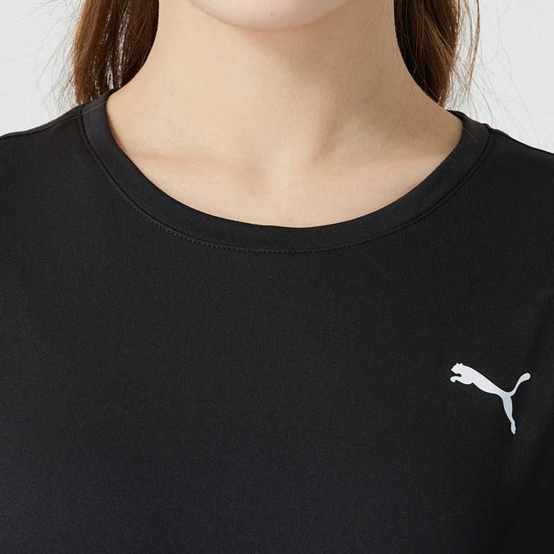 New PUMA Sports Life Collection T Shirt Women's Black 528393-01