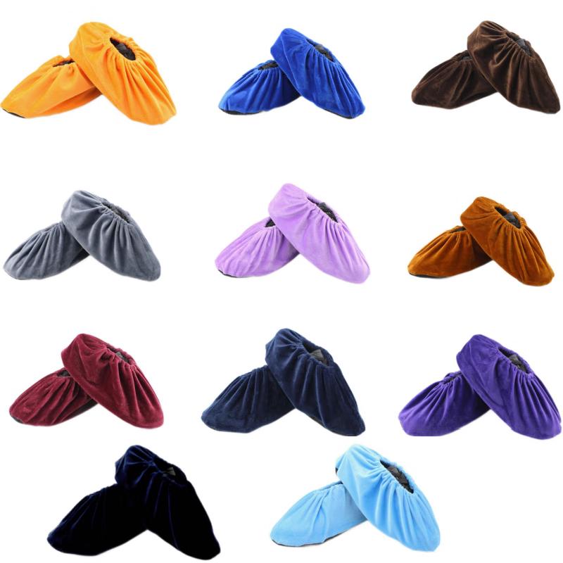 

Jiyoushi Reusable Non-Slip Flannel Shoe Covers