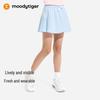 Moodytiger Girls' Breathable Anti-Exposure Pleated Sports Skirt