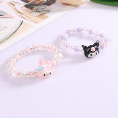 Cinnamoroll Kuromi My Melody Tecknad Söt Pararmband Leksaker För Flicka Gåva