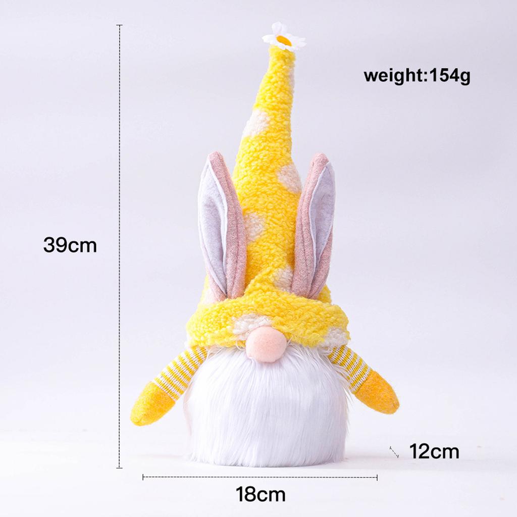 Buy (Faye22)Easter Bunny Decoration Glowing Dwarf Faceless Doll Home ...