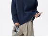 Men's Retro Knit Polo: Stylish Lapel Two-Piece Sweater in Casual, Luxurious Style.