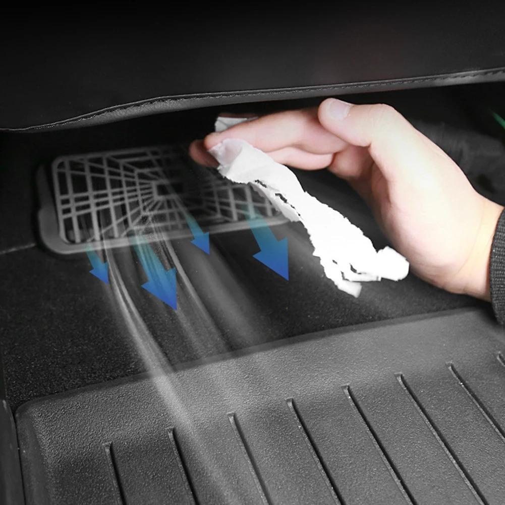 Under-seat Air Outlet Protection Cover for Tesla Model 3 Highland 2025-2025 Rear Air Outlet Protection Cover,Interior Decoration