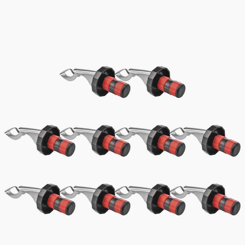 1-10Pcs Press Wine Stopper Vacuum Sealed Plug Wine Bottle Stopper Wine Champagne Caps Barware Kitchen Tools Wine Bottle Stopper