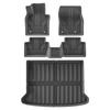 For Mazda CX-30 2020-2024 2025 TPE 3D Car Floor Mats Trunk Pad Waterproof Protective Foot Pad Left Hand Drive
