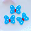20pcs New Pattern Cute Cartoon Bow Series PVC Flexible Glue Flat Back DIY Scrapbook Embellishment Phone Craft Decoration