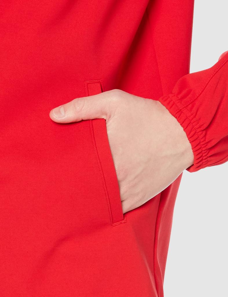 DESCENTE Stretch Training Jersey Size S Men's 4-Way Set, Sweat-Wicking, Red,