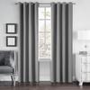 Curtains Full Blackout Plain Perforated Vertical Curtains, Bedroom Living Room Sound Insulation Finished Curtain Fabric