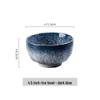 Meishangyuan Ceramic Lotus-Edge Bowls (2-Pack)
