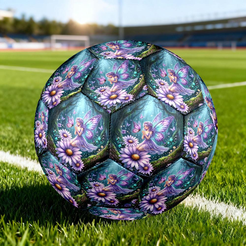 1pc Forest Size 5 Soccer Ball Professional Match Training Football Indoor &Outdoor Sports Ball Training Ball Lightweight Durable y48
