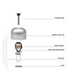 Bike Bell Bicycle Retro Classical Bell Safety Warning Bell