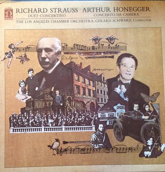 

Виниловая пластинка RICHARD STRAUSS ARTHUR HONEGGER T Дуэт-кончерто Кончерто да камера D79018 Nonesuch Digita 1981 США Классическая Б/у