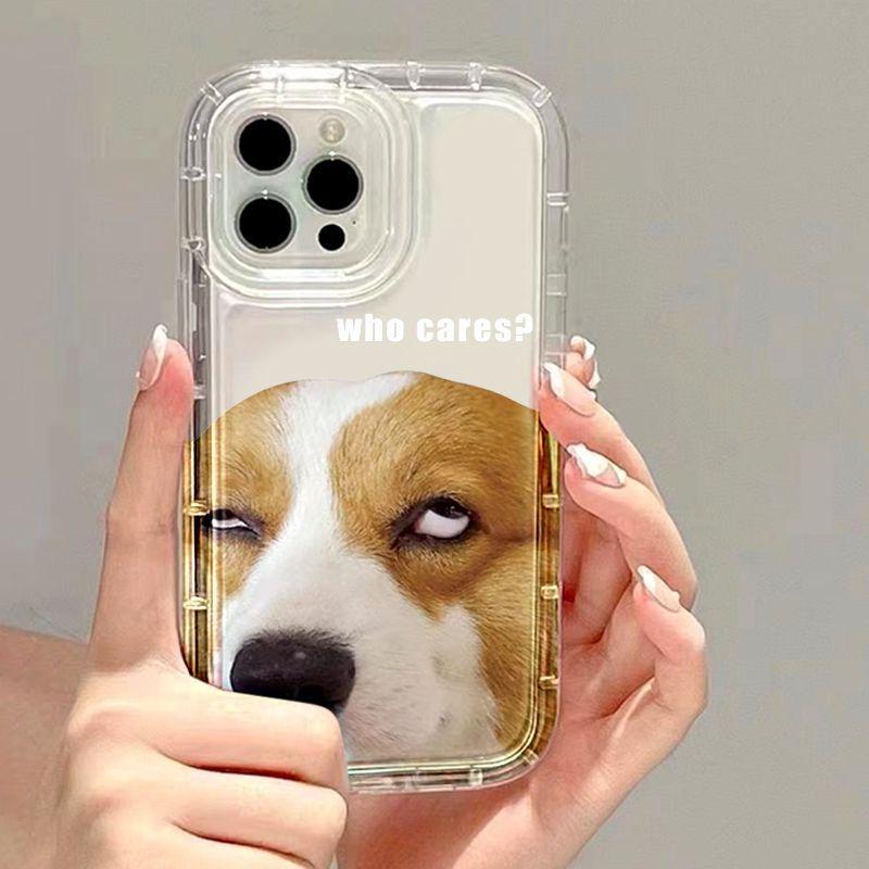 

Чехол для телефона с кошкой и собакой для пар, лучших друзей iPhone 16 e 15 14 13 12 11 Pro Max Plus Mini X XS XR SE 2020 2022 Прозрачный iPhone 13