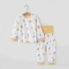 Cotton Baby Pajama Set Toddlers Soft High-Waist Sleepwear With Tummy Protection Winter