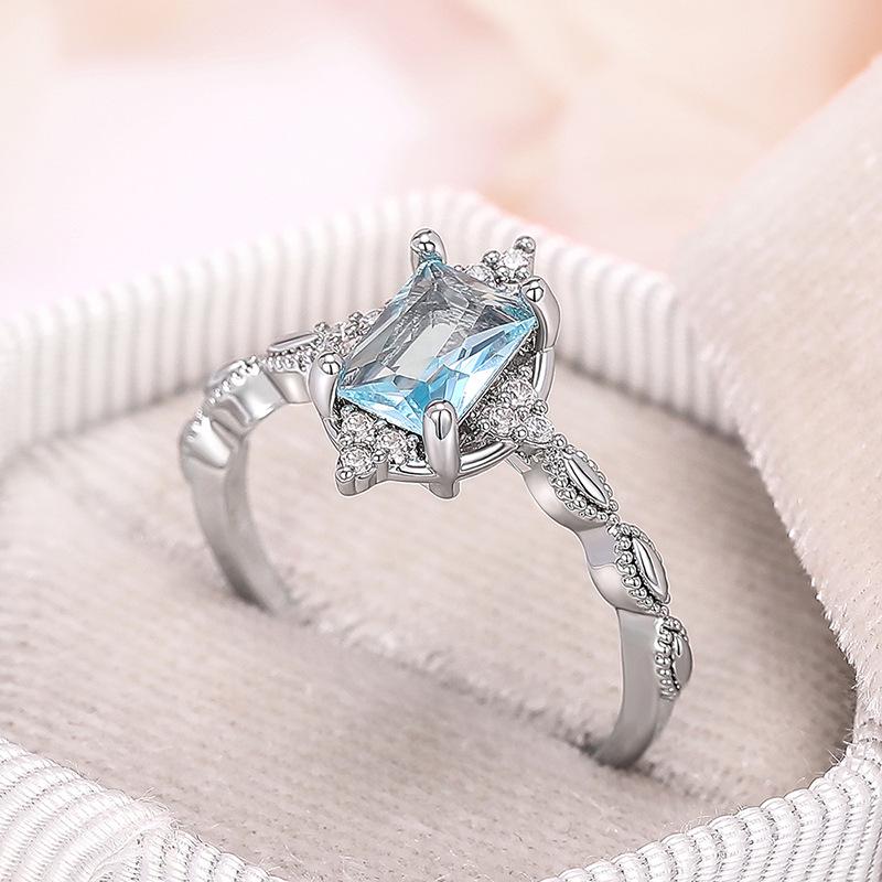 Cao Shi Elegant Crown Princess Ring - New Small Fresh European & American Aesthetic Style