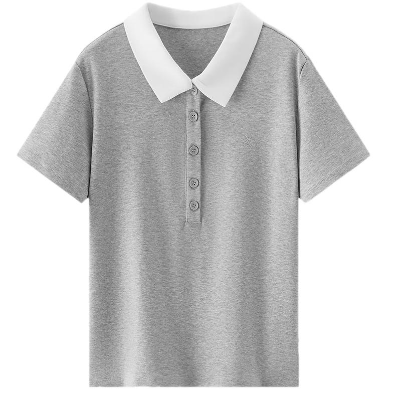 Женская сетчатая охлаждающая рубашка-поло с бантом Semir XXL