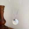 Chinese Imitation Chalcedony Safety Buckle Necklace Women's Niche Design Cold Bamboo Pendant Collarbone Chain