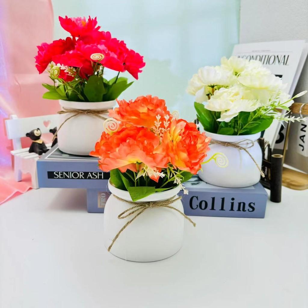 Peony Realistic Artificial Flowers For Event Decoration And Mothers Present Day