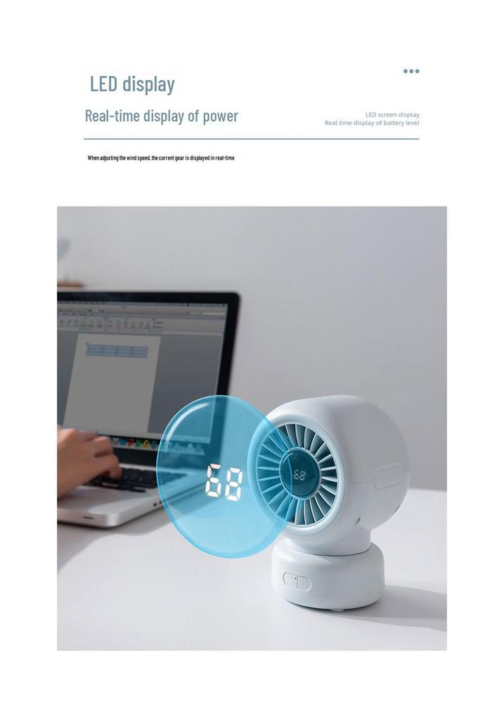 Octopus USB Portable Stroller & Desktop Fan
