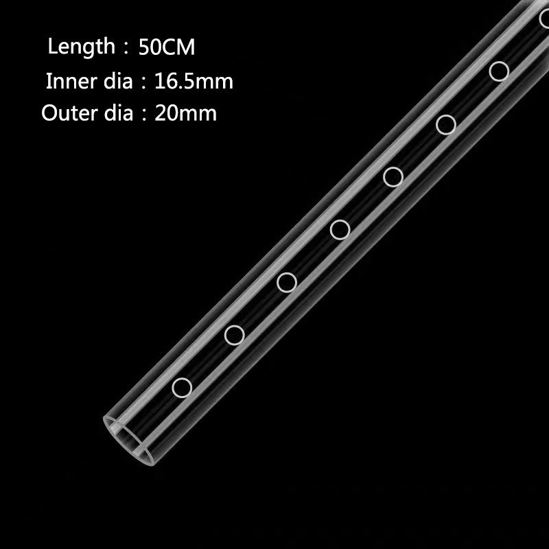 1Pcs High Transparent Aquarium Filter Rain Spray Bar Outflow Pipe Acrylic Rain Shower Outlet Tube  Fish Tank Filter Accessries