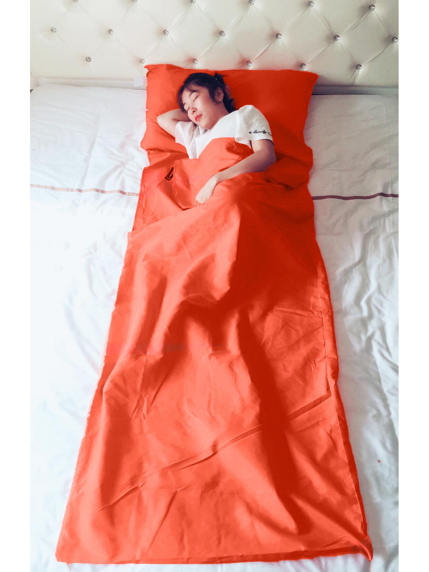 

Ultralight Korean Cotton Sleeping Bag and Anti-Dirt Bed Sheet for Travel 75*210cm