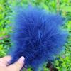 50Pcsdiy Color Feather Full Fleece Turkey Feather Clothing Antique Headdress Pet Toy Handicraft Decoration