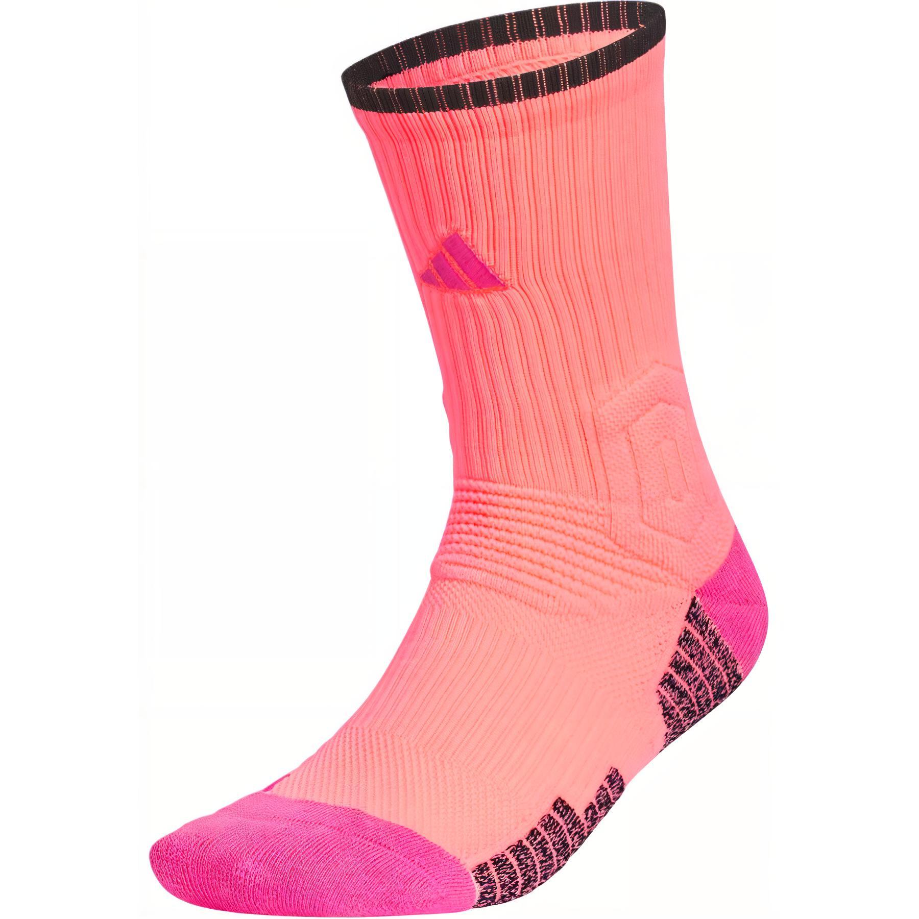 Adidas Basketball Crew Select Socks Basketball Socks Unisex 1 Pack Acid Red JP0133 M