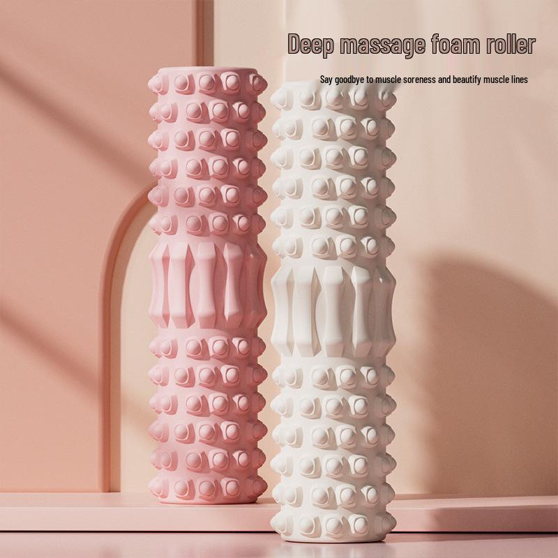 Foam Roller: Deep Muscle Relaxation & Fascia Stretch for Back, Legs, Yoga