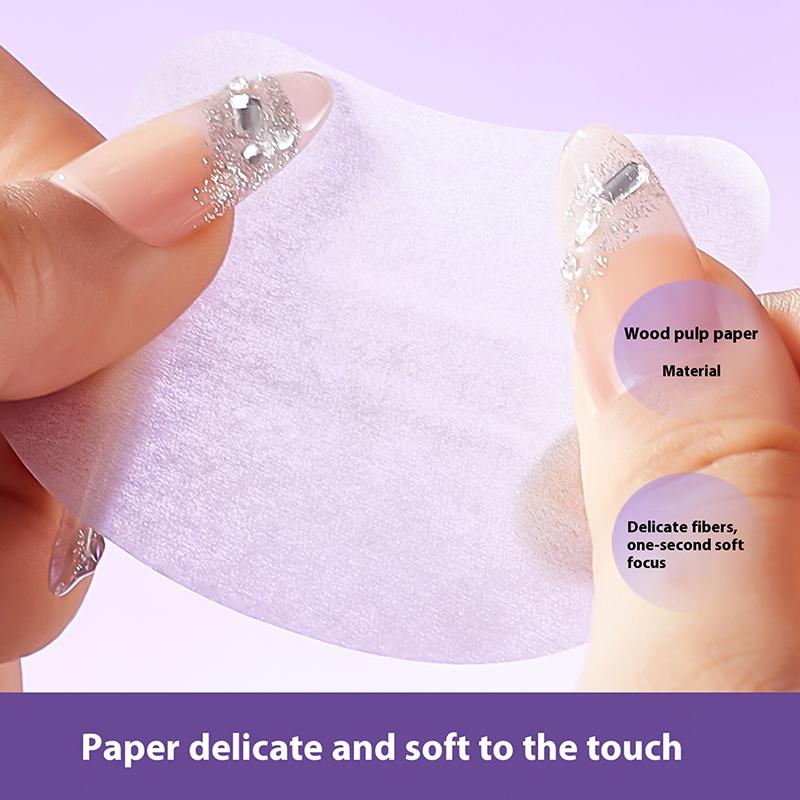 150 Sheets Extractable Oil Blotting Papers With Case Powder Puff Oil Absorbing Sheets Portable Face Blotting Papers For Make Up