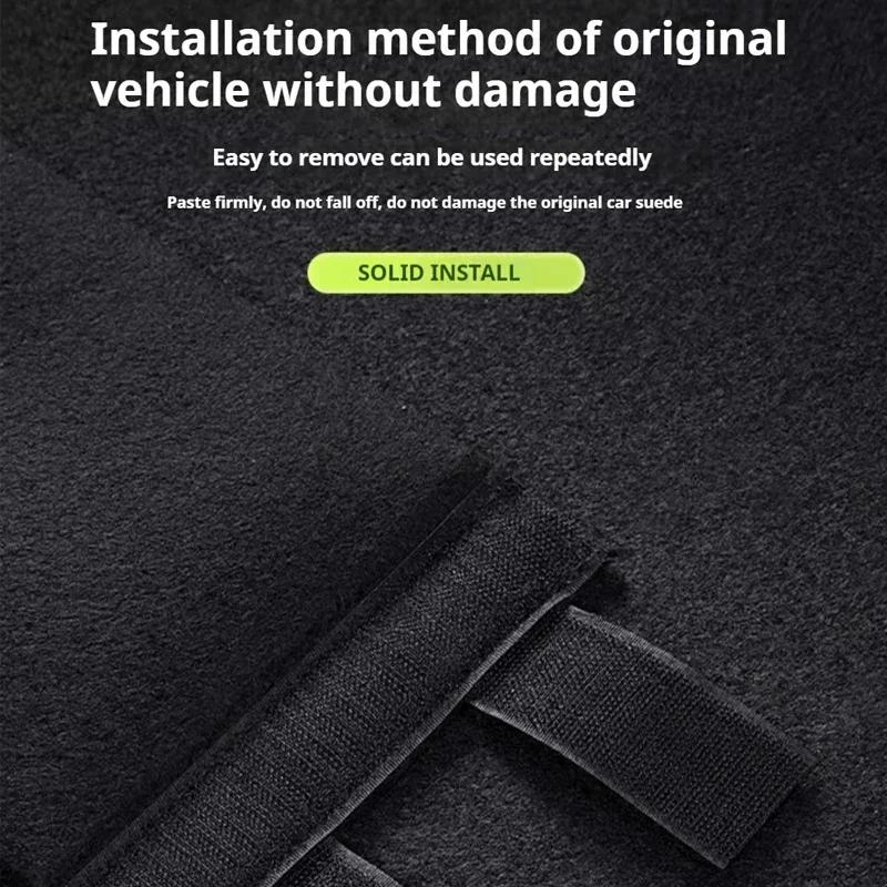 2 Pcs Car Trunk Partition For ZEEKR X 001 007 2021-2025 Trunk Storage Board Plate Tail Box Accessories