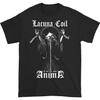 Lacuna Coil Anima Men's T-shirt Daily Outdoor Retro Men's and Women's Fan Printed T-shirt