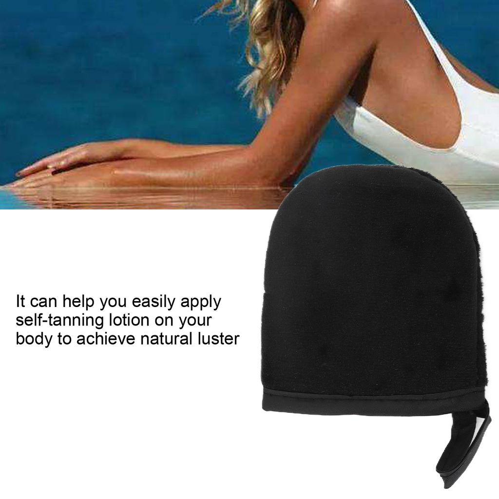 Tanning Mitts Flocking Self Tanner Mitten Lotion Applicator Small Sunless Tanner Mitt