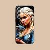 Dragon Queen Matte TPU Mobile Phone Case for Samsung Galaxy S26 S25 S24 S23 S22 S21 S20 Note20 Plus FE Ultra Colorful Cover