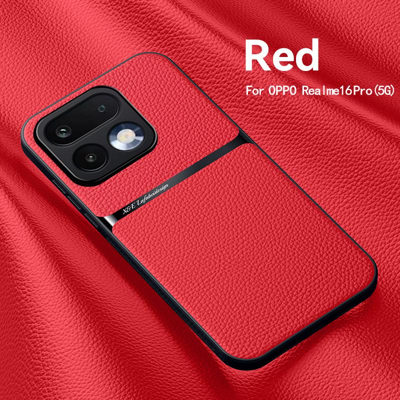 EUCAGR Luxury PU Leather Case Coque For Realme 16 Pro+ 16Pro Plus Magnet Shell Phone Case for Realme16 Pro Back Cover