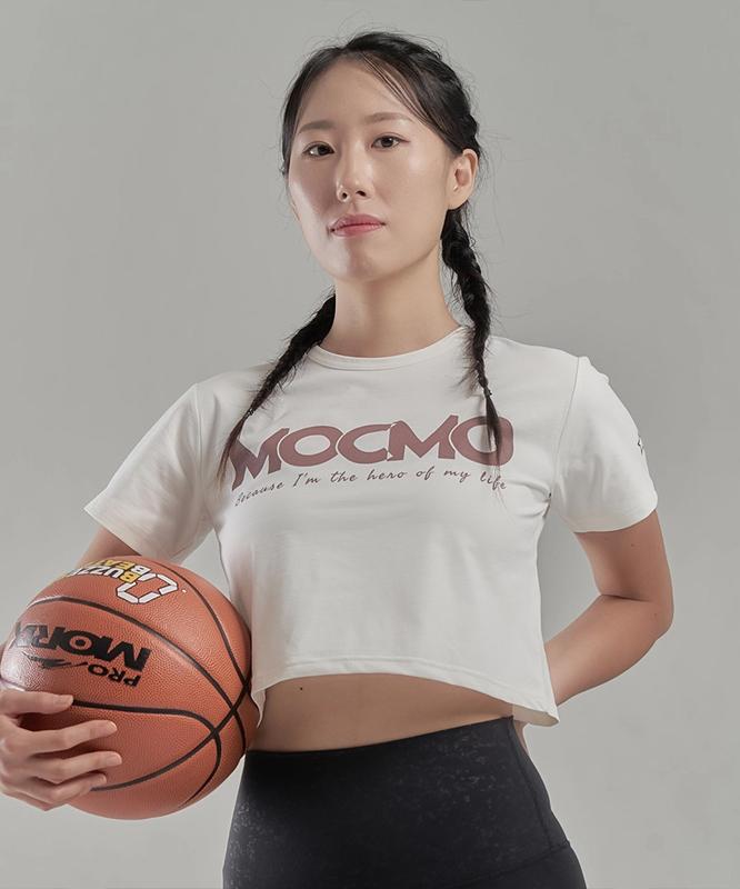 Mokeumo Mocmo Sorona Standard Fit Crop Short Sleeve Tee
