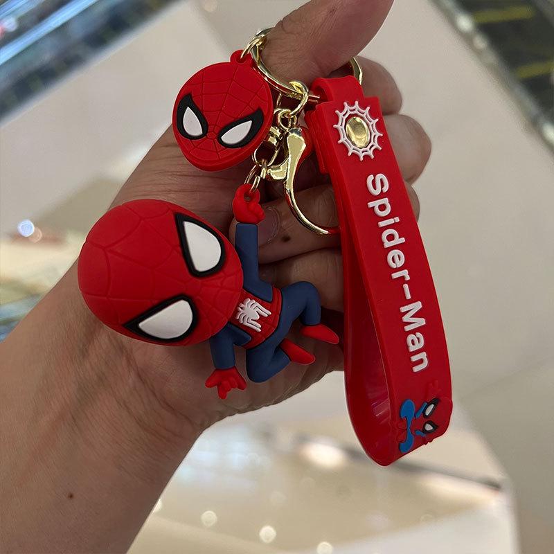 

Милый мультяшный брелок для пары Человек-паук - Подвеска для автомобиля и украшение для рюкзака