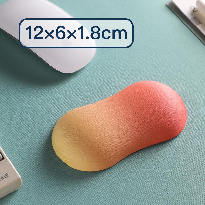 Desktop Mouse Wrist Rest Pad Silicone Mice Keyboard Hand Soft Cushion For Laptop Computer Pc Hand Pillow For Office Students
