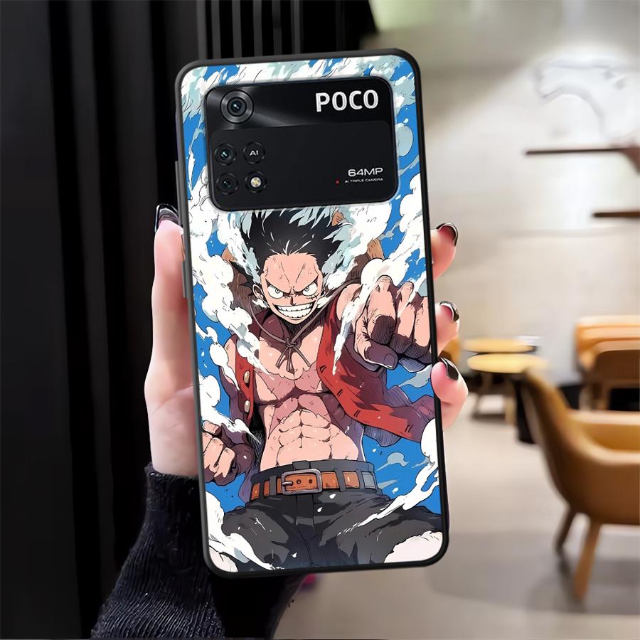 Funda Phone Cover Case for Xiaomi Poco X3 X4 X5 C50 F3 F4 F5 M5 C51 C65 M3 M4 Pro Ones Pieces Luffy