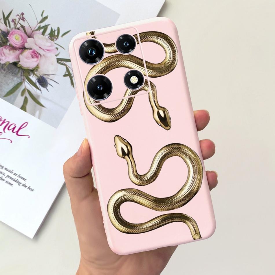 Fashion Moon Pattern Case For Infinix Note 30 Pro 30i 30 2023 Candy Color Soft Silicon Bumper For Infinix Note30 30Pro Note30i