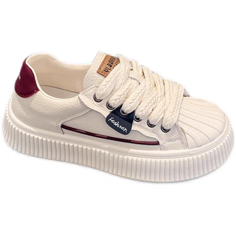 Spring New Fashion Versatile Little White Shoes Womens Platform Comfortable Sneakers Fashion Trend Casual Board Shoes Women