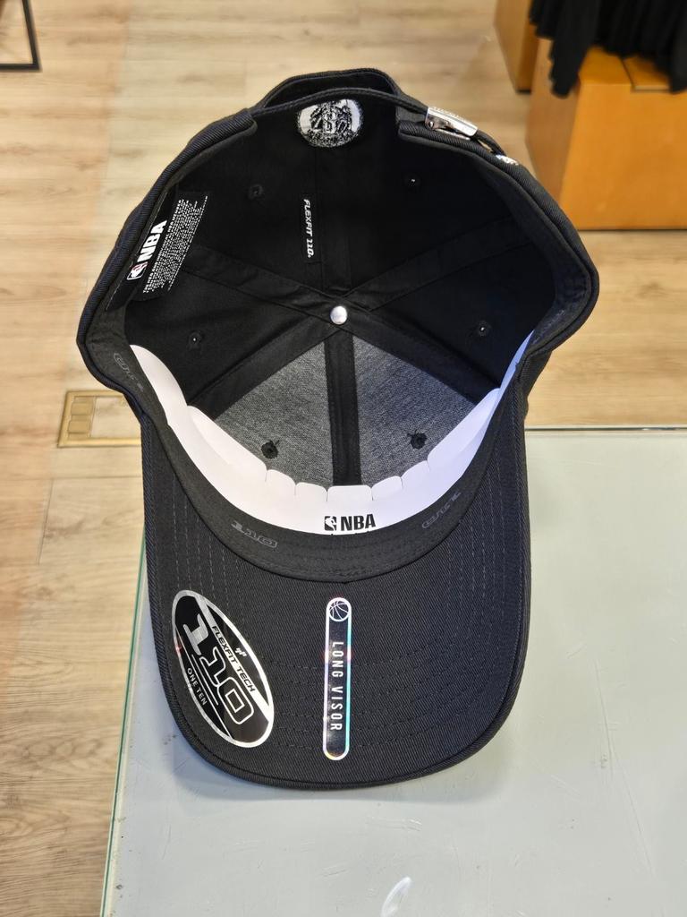 NBA Unisex BKN Initial Embroidered Point Over Hard Ball Cap Hat N255AP434P (19)